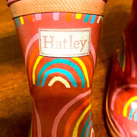 Hatley Rainbow Rain Boots size 5 Toddler - Picture 3 of 4